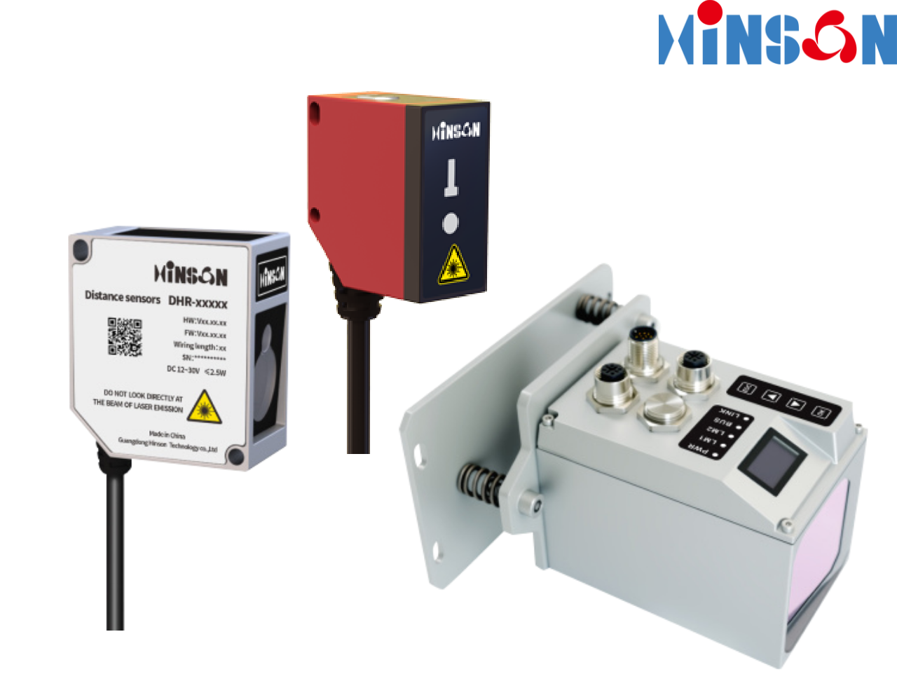 HINSON レーザー変位計 高速・高精度な距離計測で、生産ラインや物流工程の自動化を強力に後押しします。