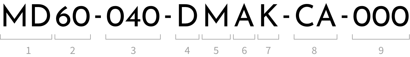 MD60-040-DMAK-CA-000