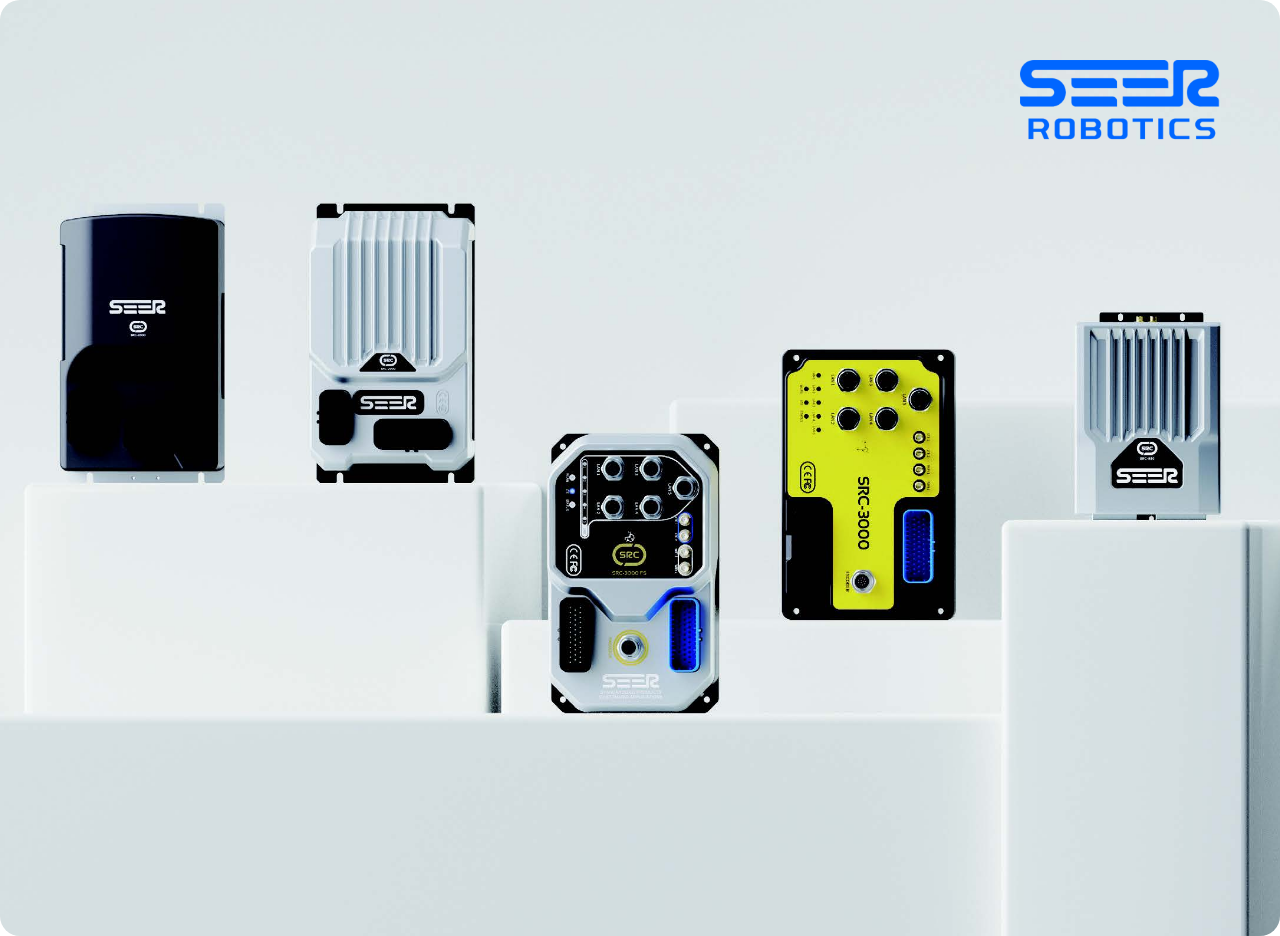 AMR統合開発プラットフォーム SEER Roboticsの製品イメージです。