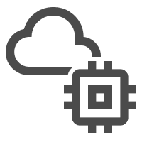 ハイブリッドAI構成のアイコン