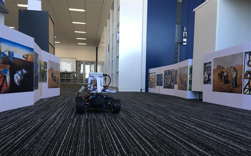 オフィス内をZIA SLAMで自律走行するRoboCar